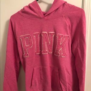 Pink hoodie